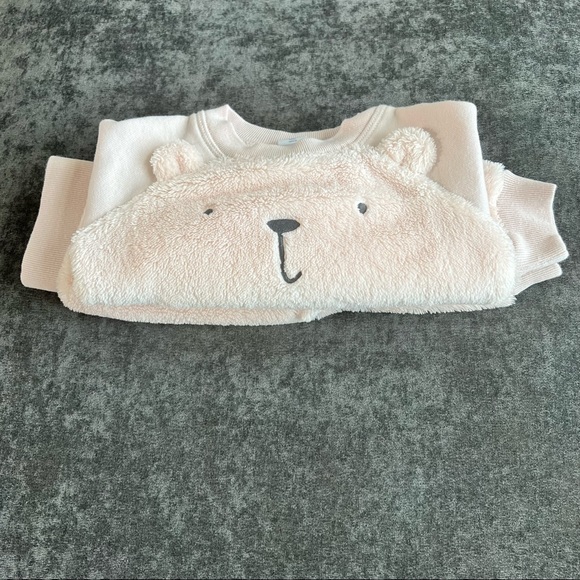 Baby Gap Pink Brannan Bear Sweat Suit - Picture 8 of 9